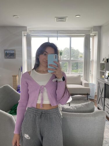 Ribbed Cardigan photo review