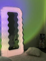 WAVY MIRROR LED CONTROLLED