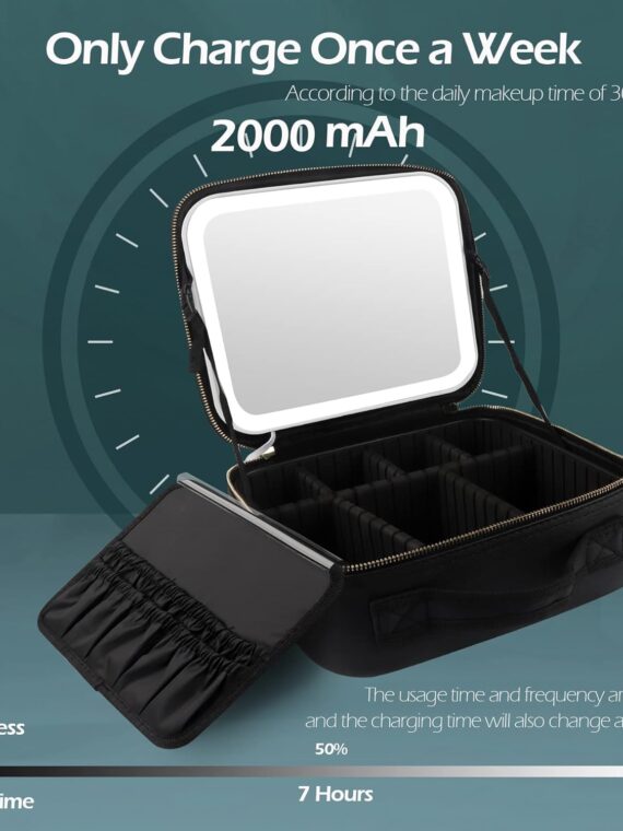 LED Make-Up Case
